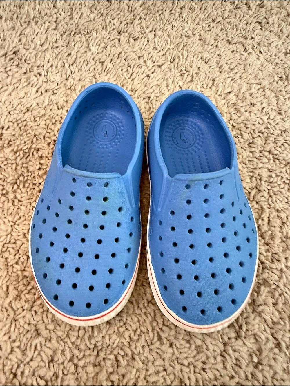 Native Miles Slip-on Shoes in Blue (size Toddler 8)